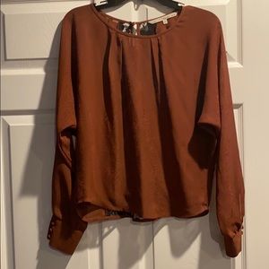 RACHEL Rachel Roy top with black lace (USED once)